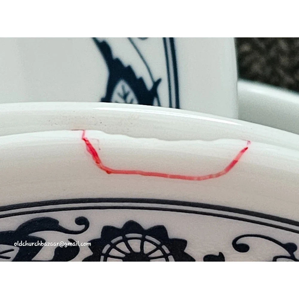 8pcs-Saucers Old Town Blue Onion Corelle 6.25